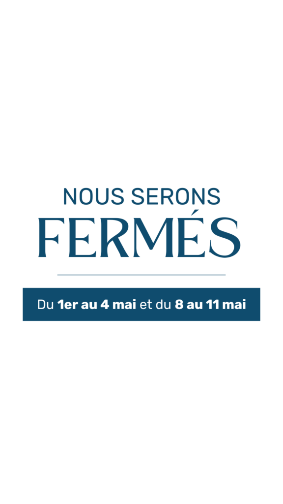 Fermeture exceptionnelle