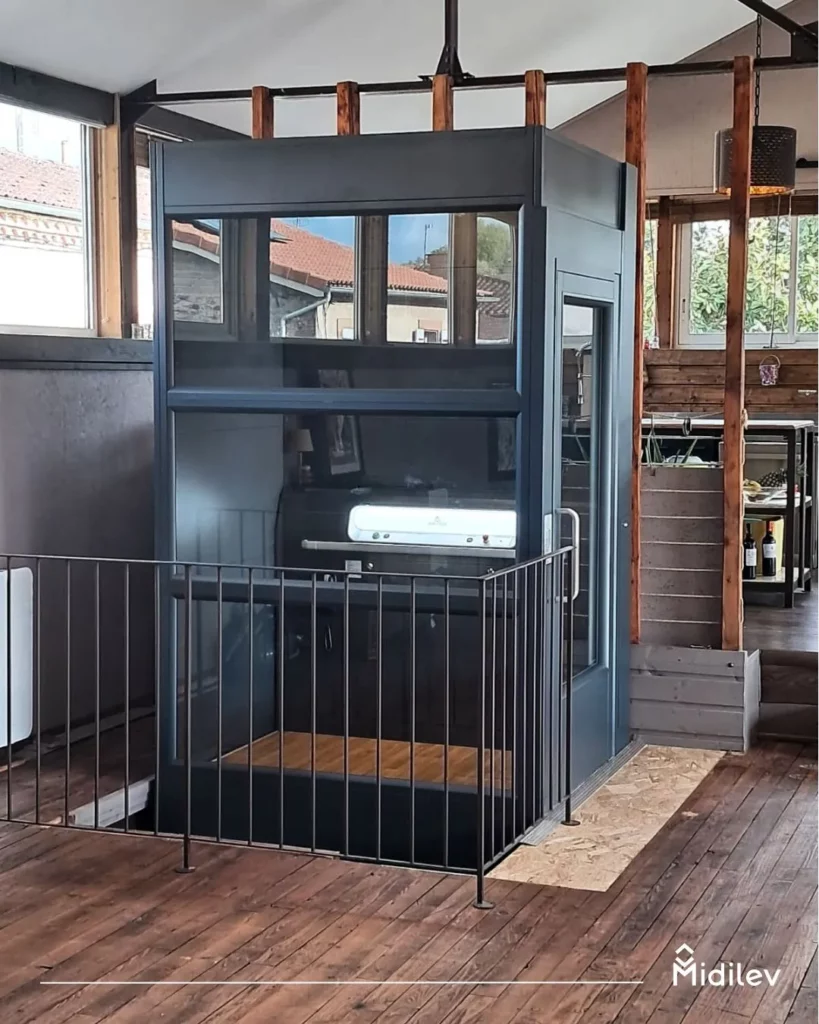 Ascenseur maison Carmaux design Aritco PublicLift