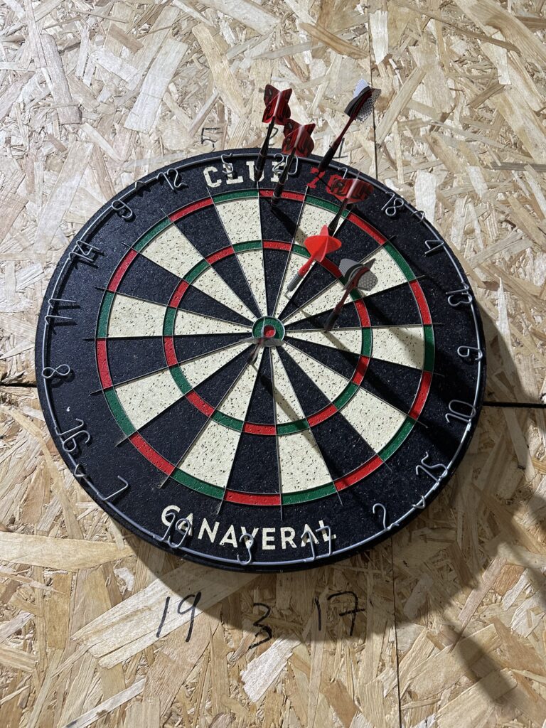 Jeu de fléchettes